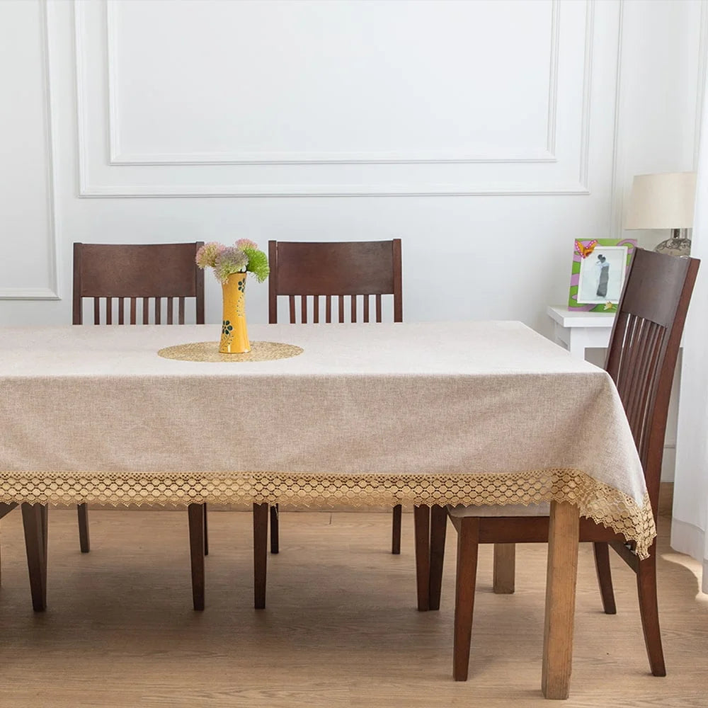 Beige Table Cover