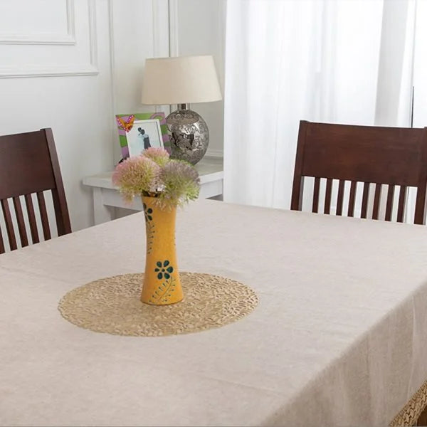 Beige Table Cover