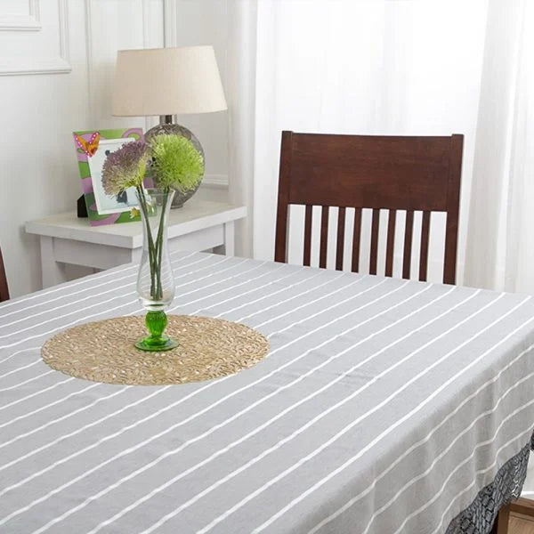 Tilled Grey Table Cover