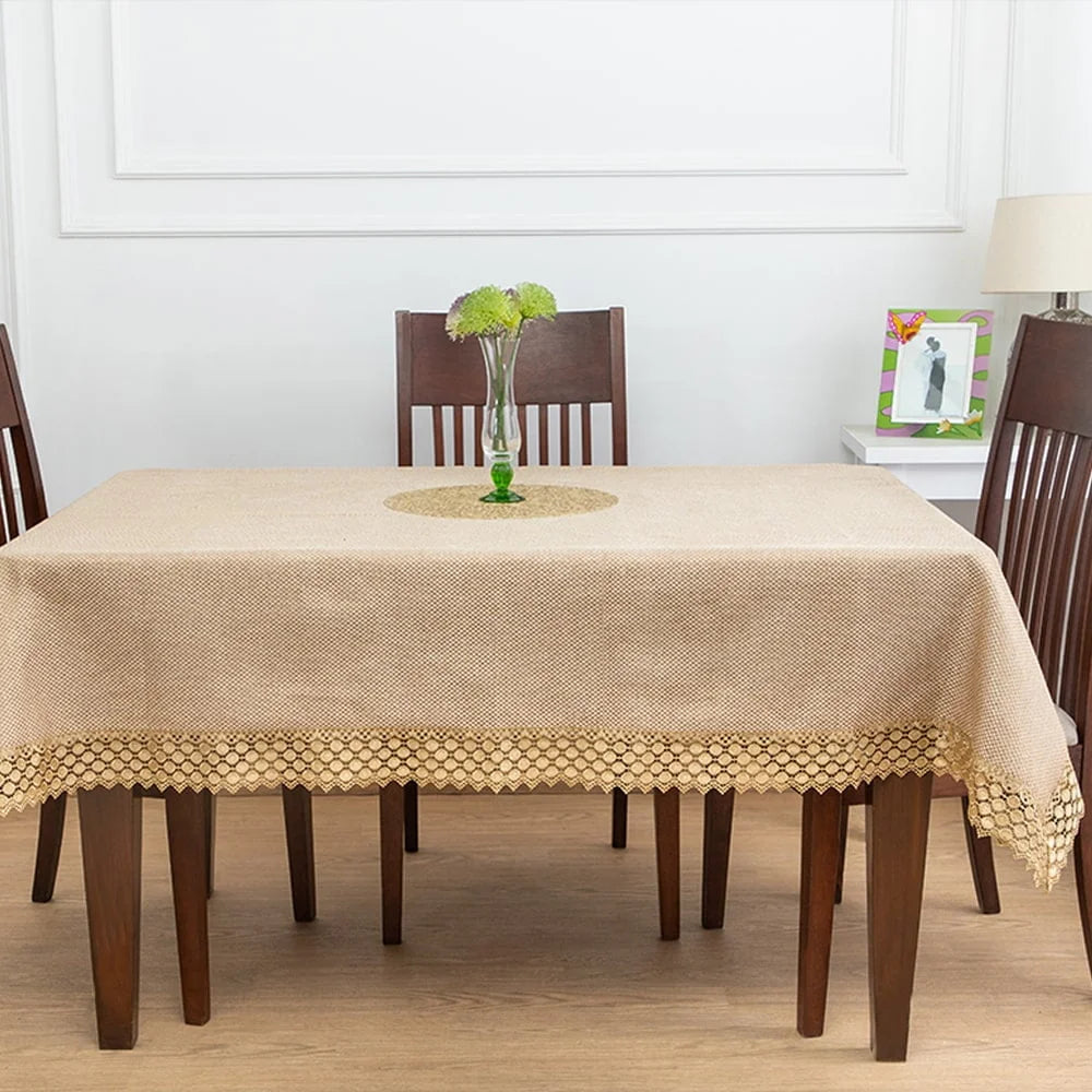 Texture Beige Table Cover