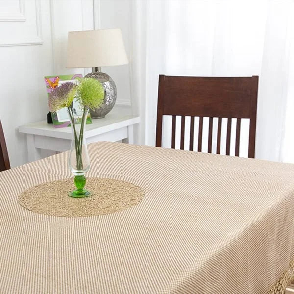 Texture Beige Table Cover