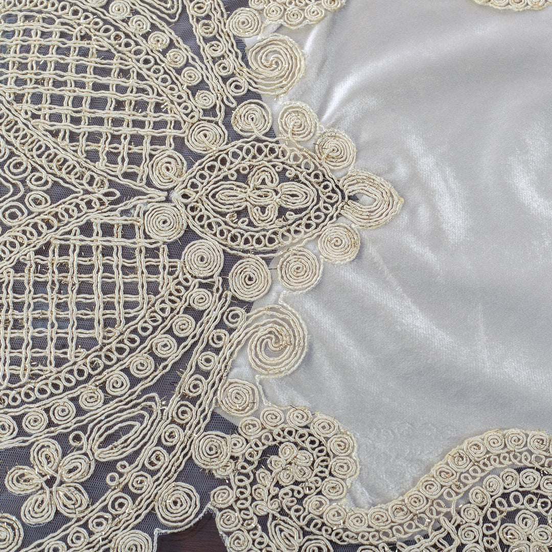 Ivory Lace Table Runner