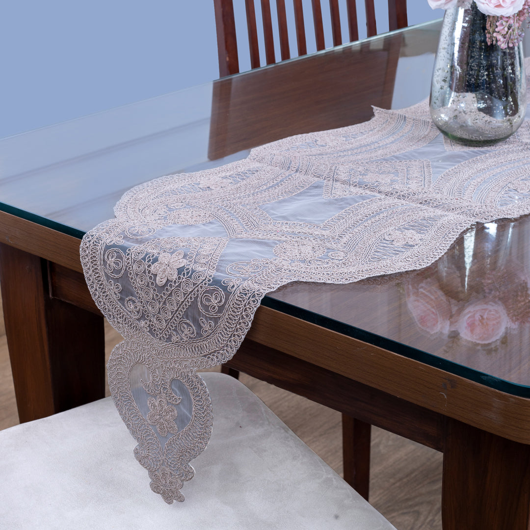 Moonlight Lace Table Runner