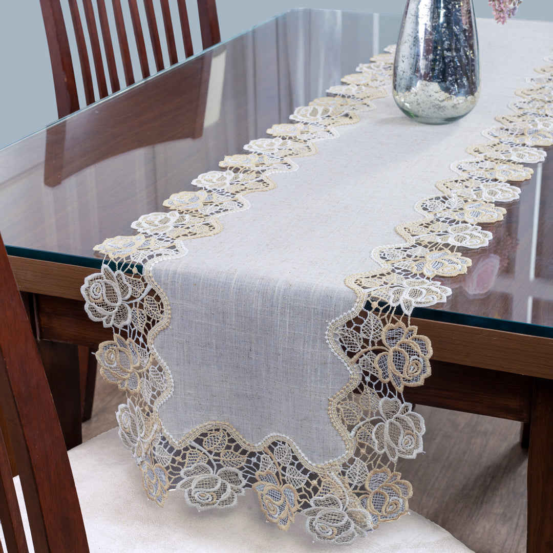 Floral Majesty Table Runner