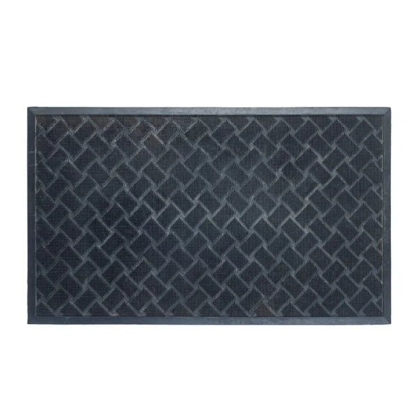 Classic Black Door Mat(Set Of 2 )