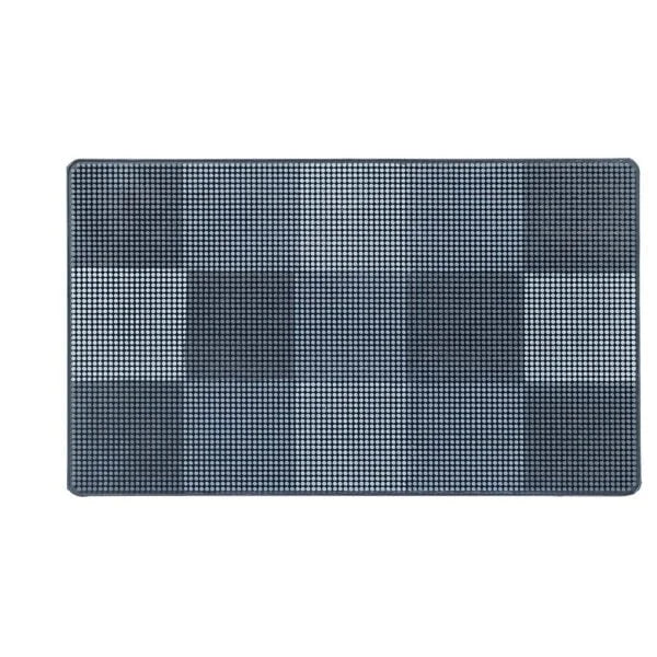 Blue Square Mat(Set Of 2 )