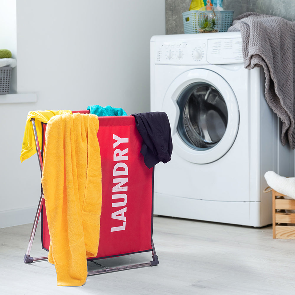 Light Red Color Laundry Basket