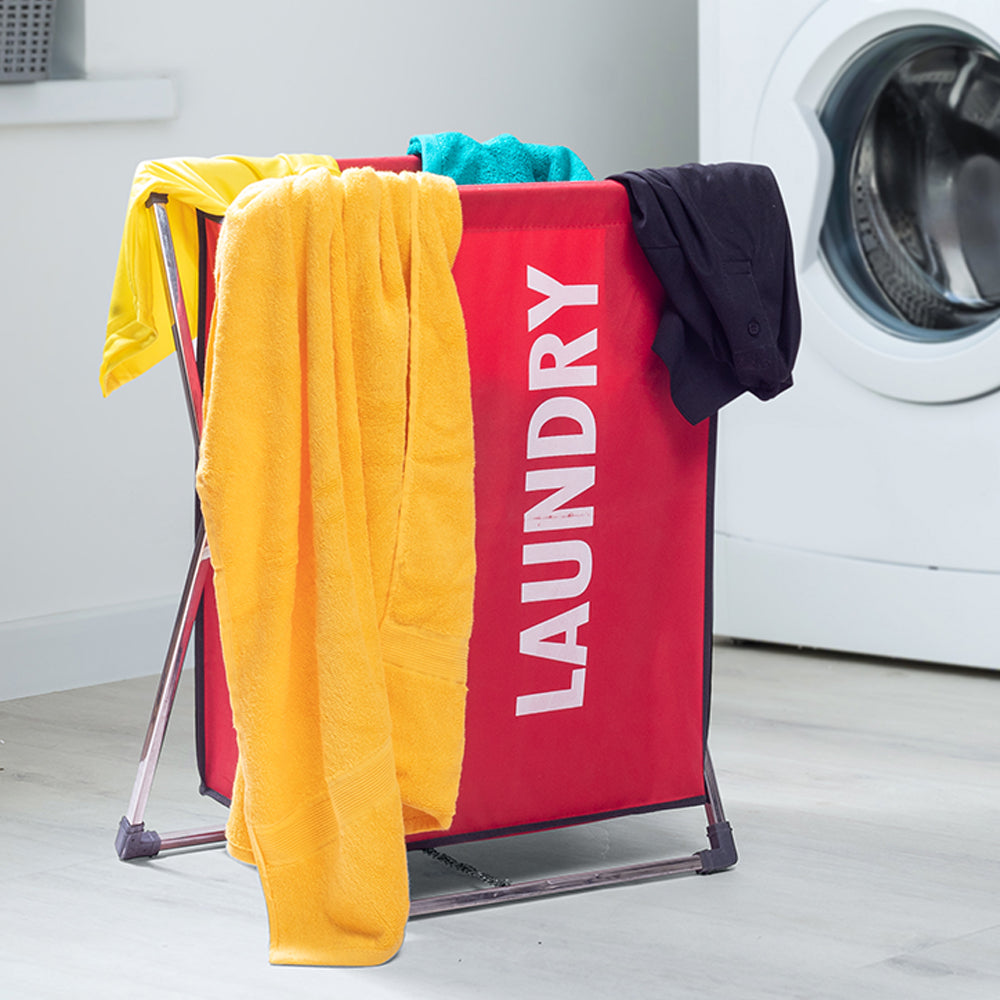 Light Red Color Laundry Basket