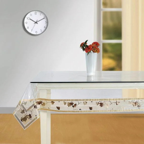 Cneter Table With Laminated Border Cream Cover