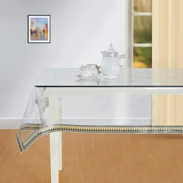 Cneter Table With Laminated Border Golden Cover