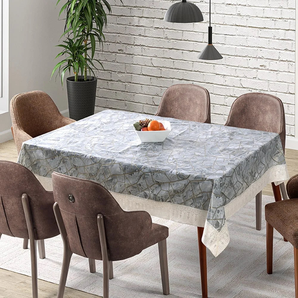 Glimmer Grey Table Cover