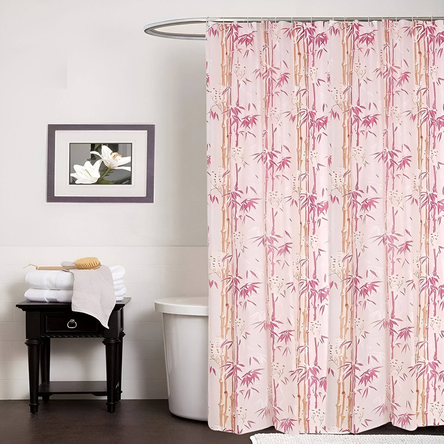 Shower Curtain Pink