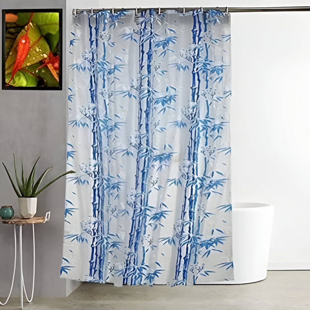 Shower Curtain Blue