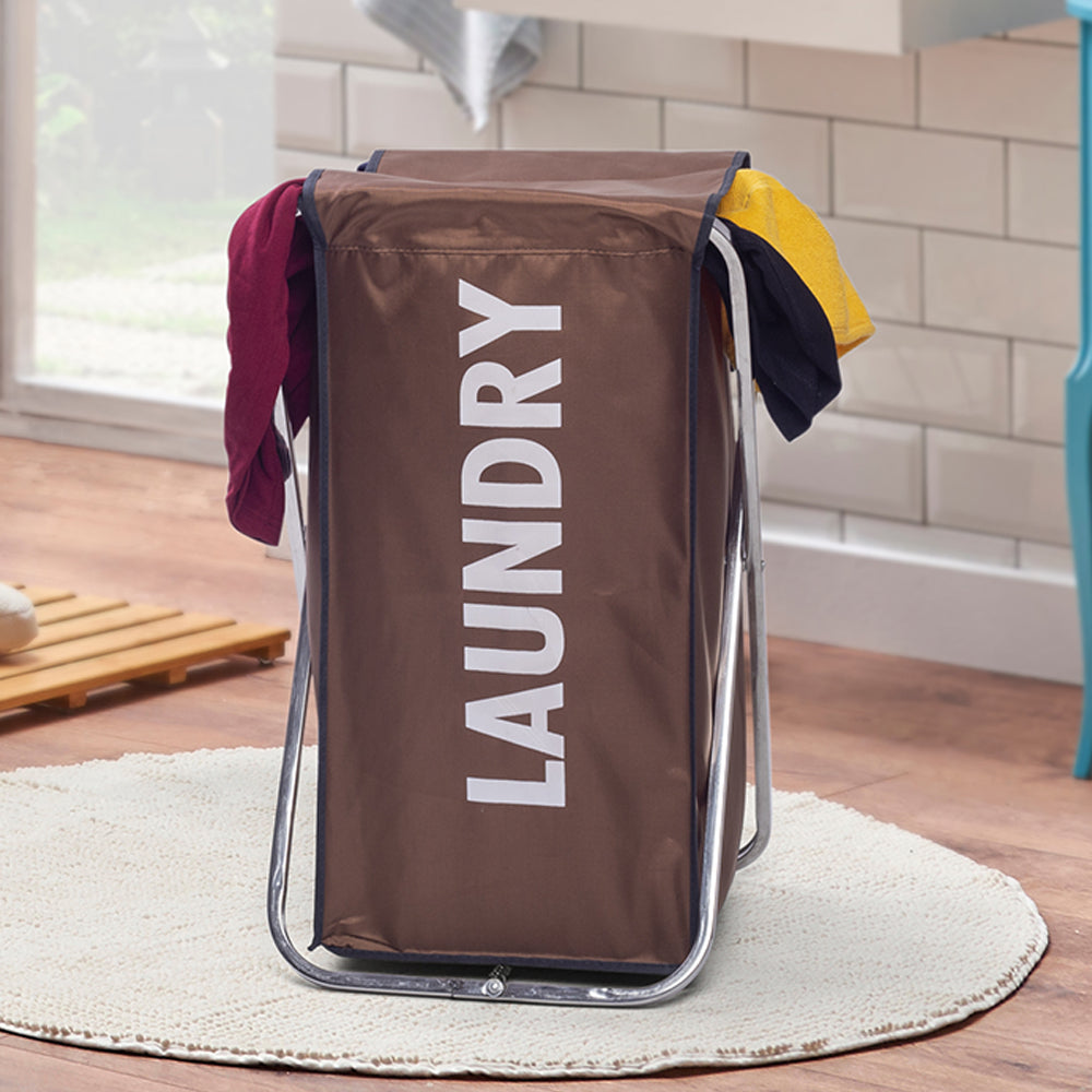 Brown Color Laundry Basket