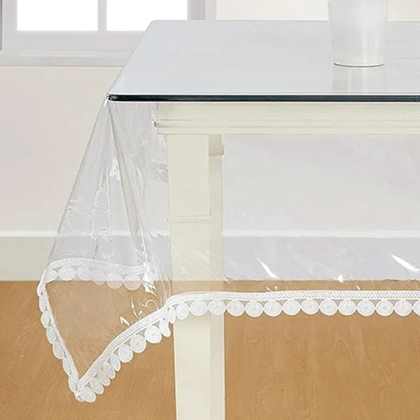 Cneter Table With Laminated Border White Cover